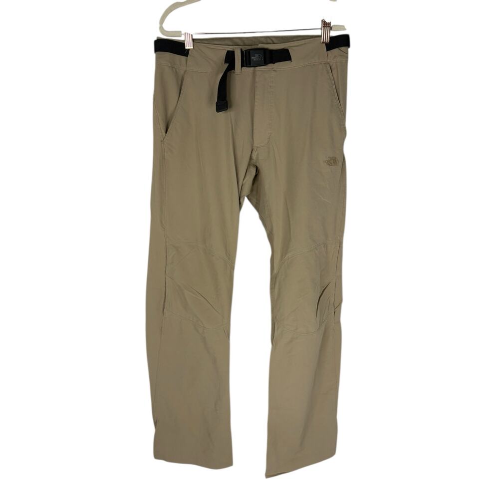 The North Face Belted Straight Pants Utility Outdoor Hiking Gorpcore Tan Size 30
